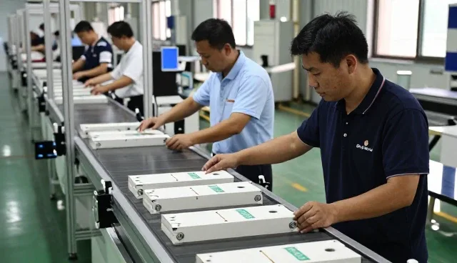 宁津县祥泰网链输送设备厂服务安装调试客户，提供化方案支持